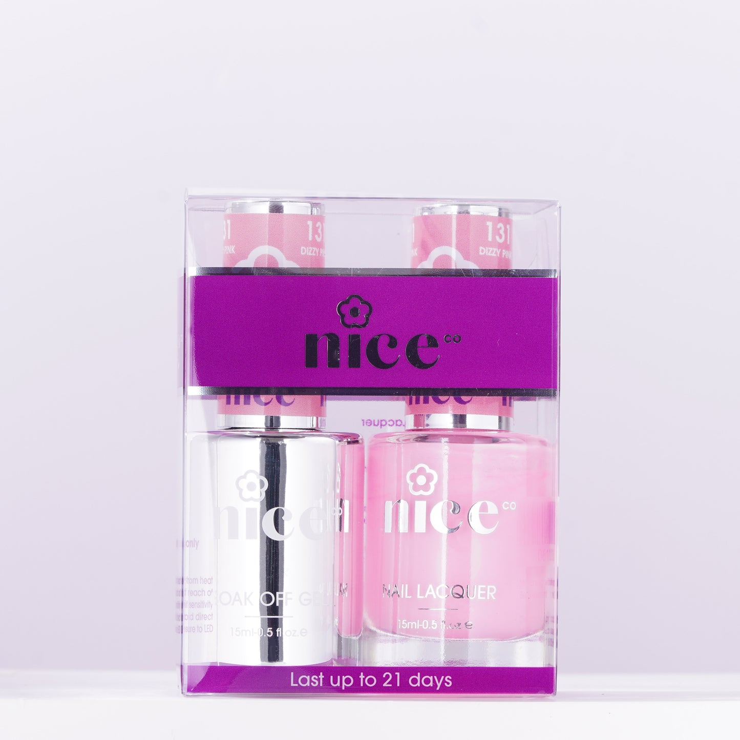 Nice #131 Duo Set Soak Off Gel