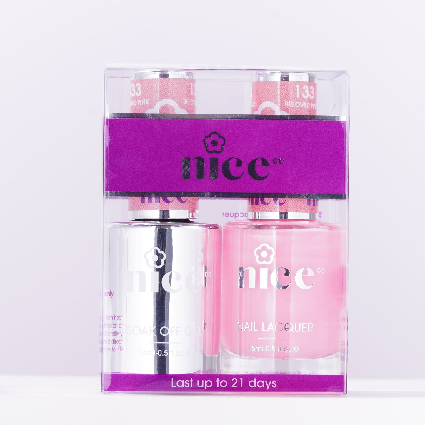 Nice #133 Duo Set Soak Off Gel