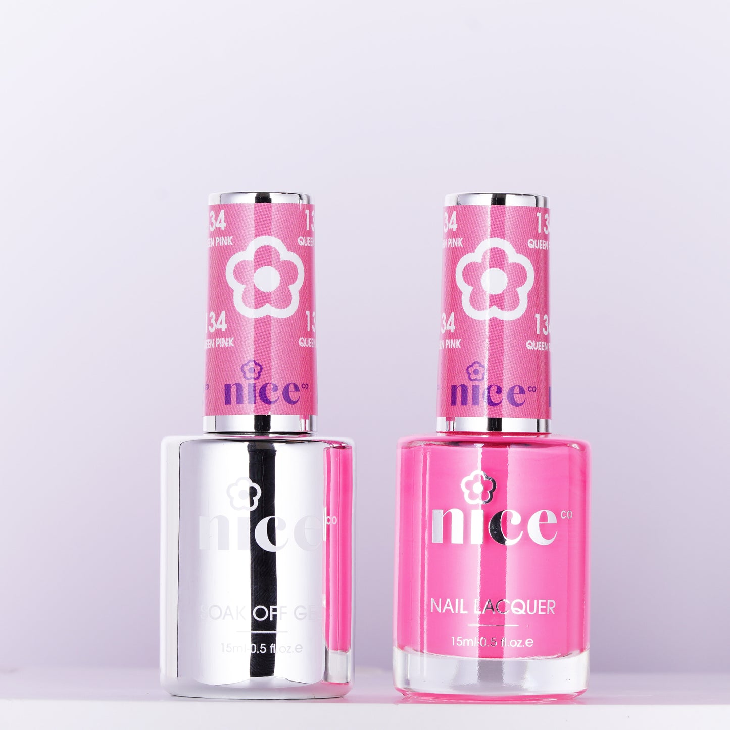 Nice #134 Duo Set Soak Off Gel