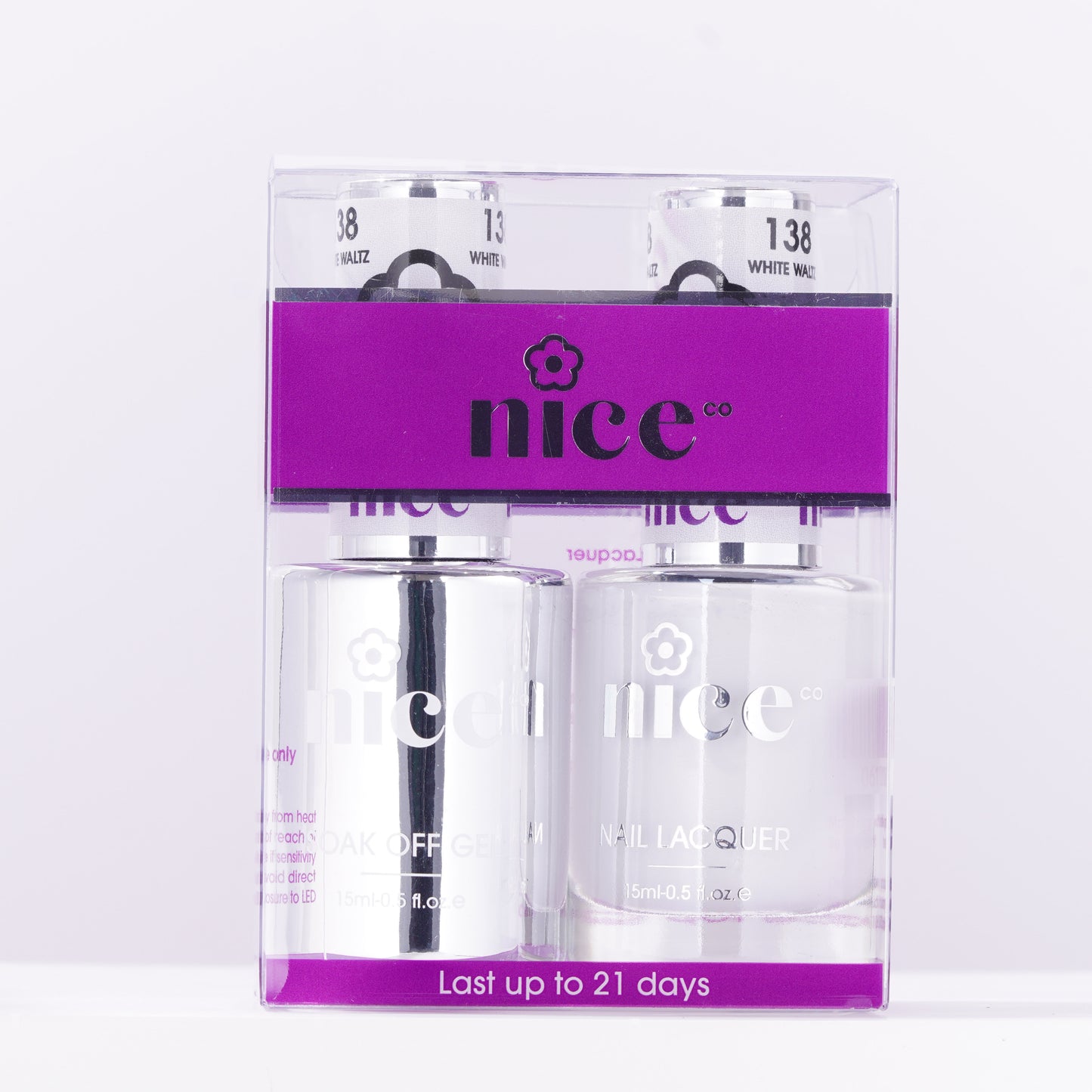 Nice #138 Duo Set Soak Off Gel