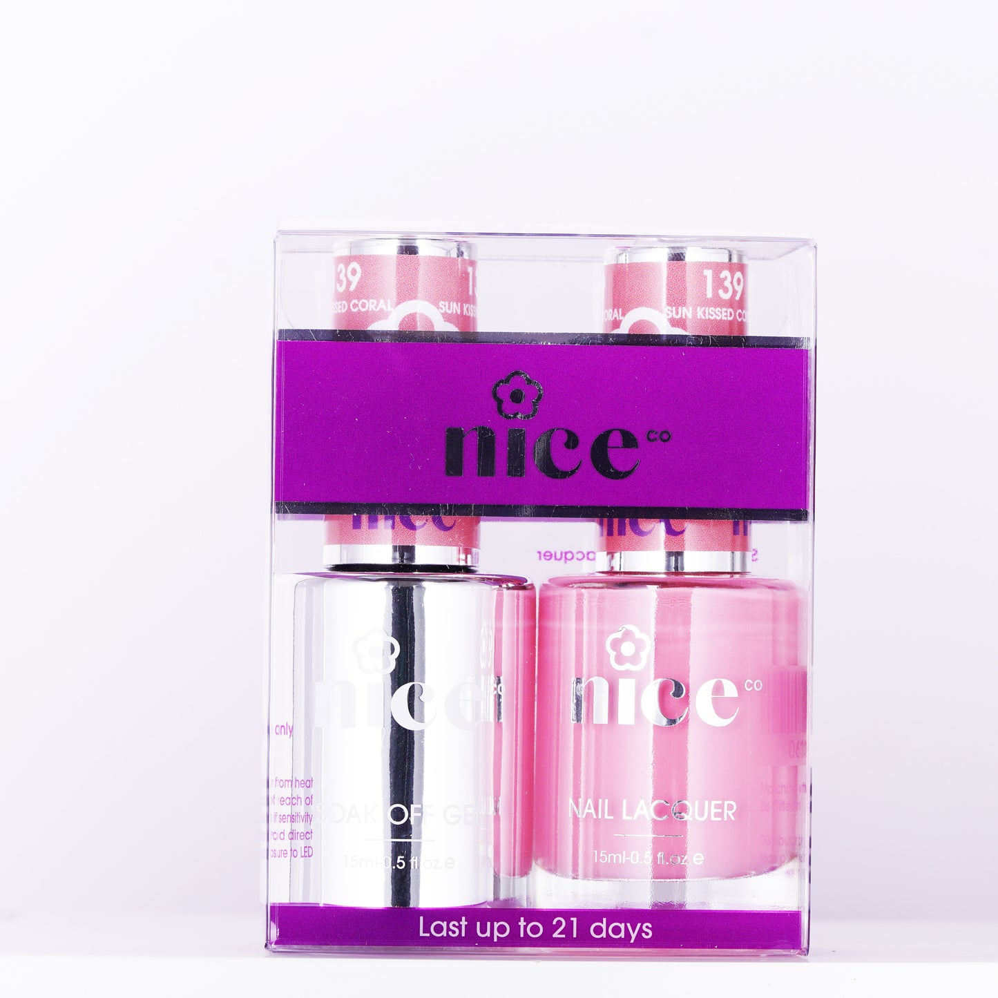Nice #139 Duo Set Soak Off Gel
