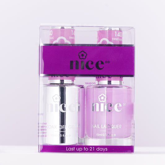 Nice #140 Duo Set Soak Off Gel