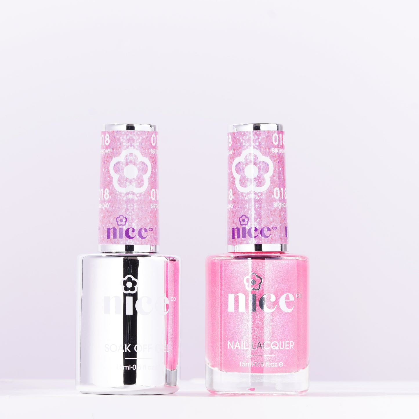 Nice #18 Duo Set Soak Off Gel