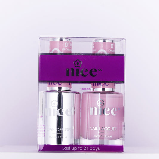 Nice #19 Duo Set Soak Off Gel