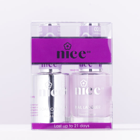 Nice #20 Duo Set Soak Off Gel