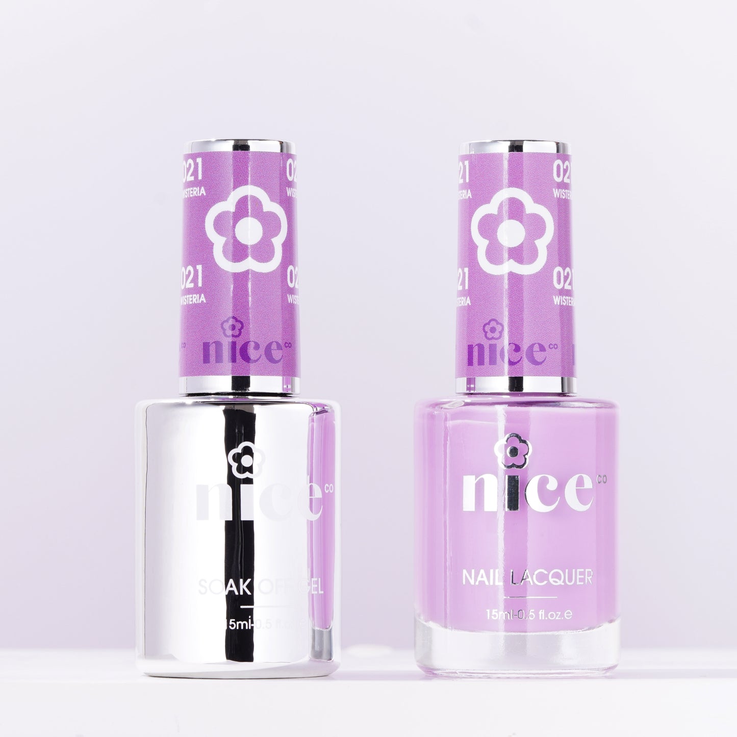 Nice #21 Duo Set Soak Off Gel