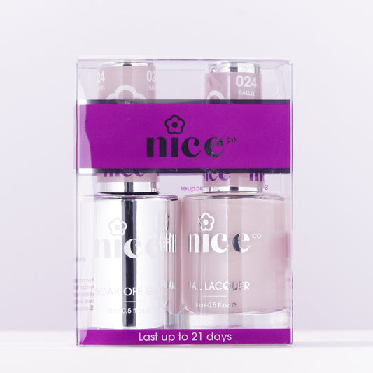 Nice #24 Duo Set Soak Off Gel