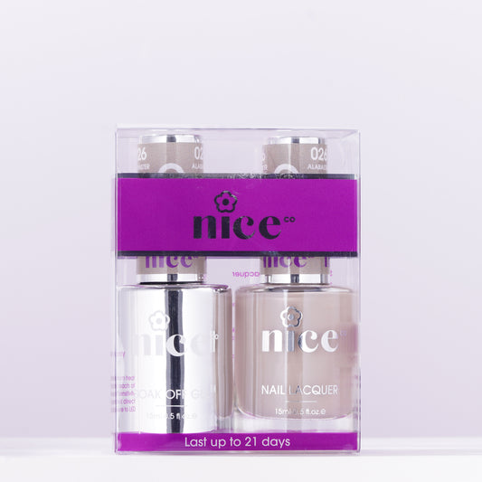 Nice #26 Duo Set Soak Off Gel