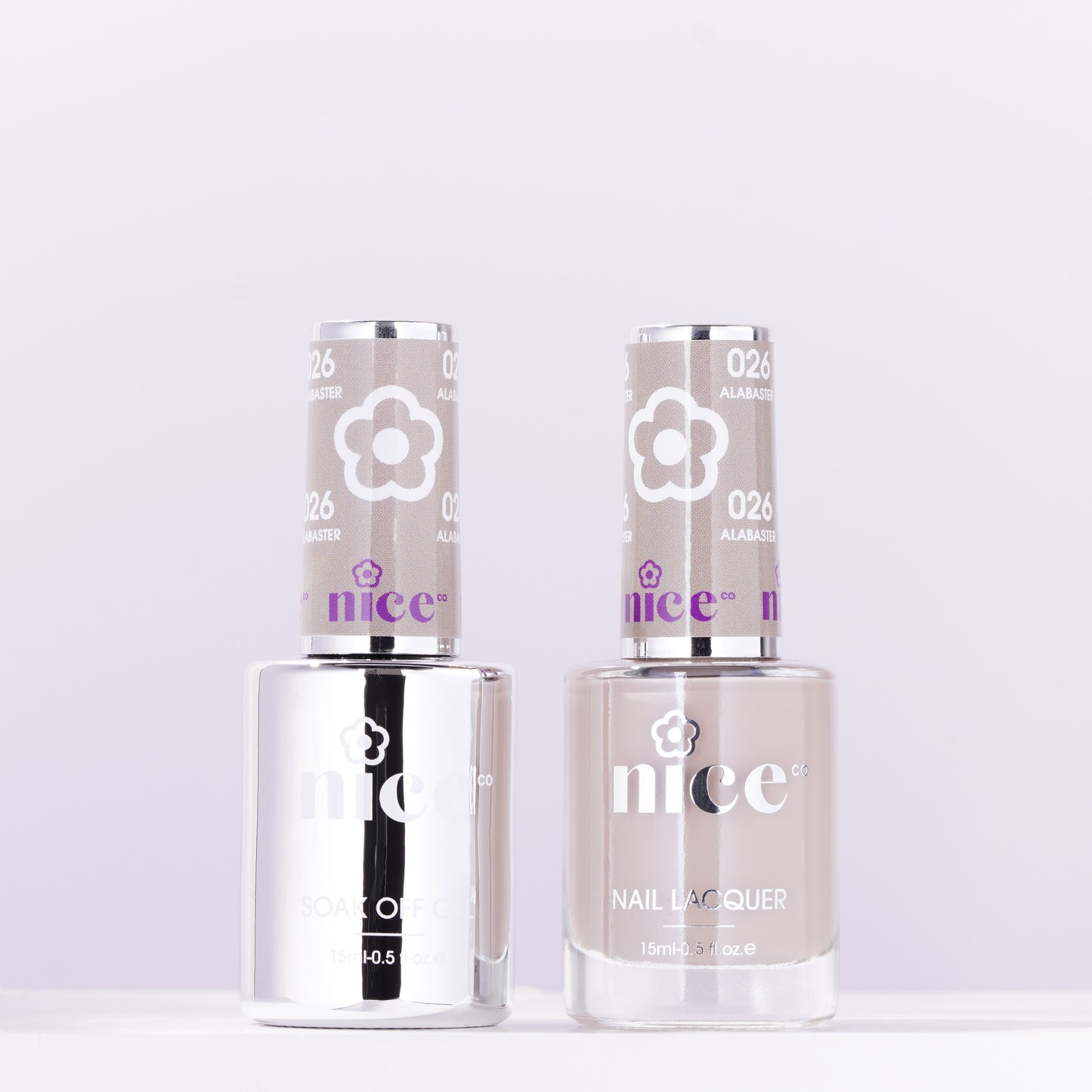 Nice #26 Duo Set Soak Off Gel