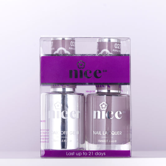 Nice #27 Duo Set Soak Off Gel