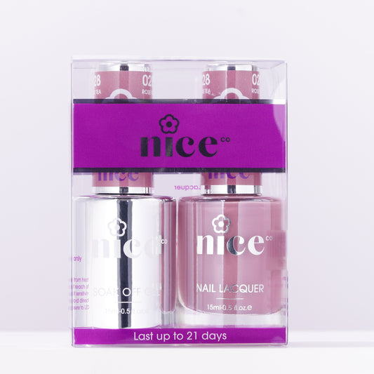 Nice #28 Duo Set Soak Off Gel