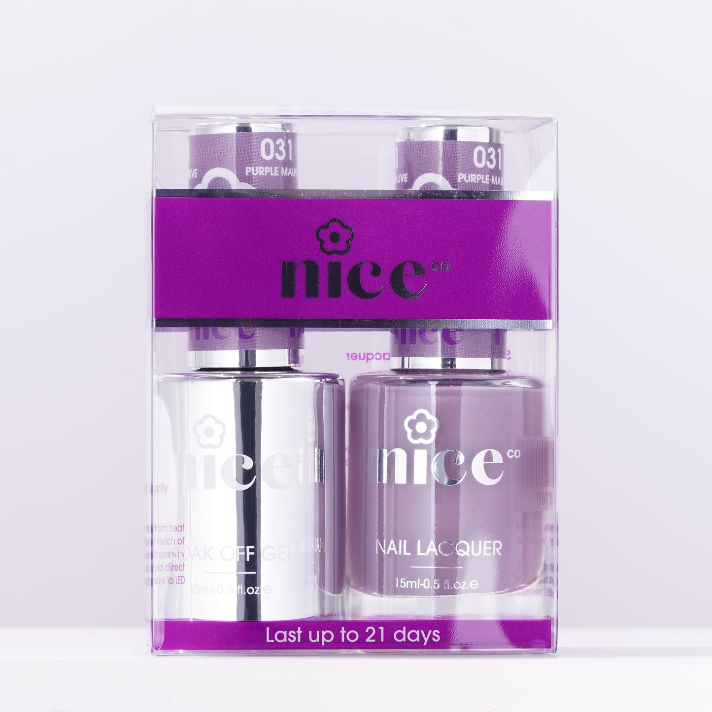 Nice #31 Duo Set Soak Off Gel
