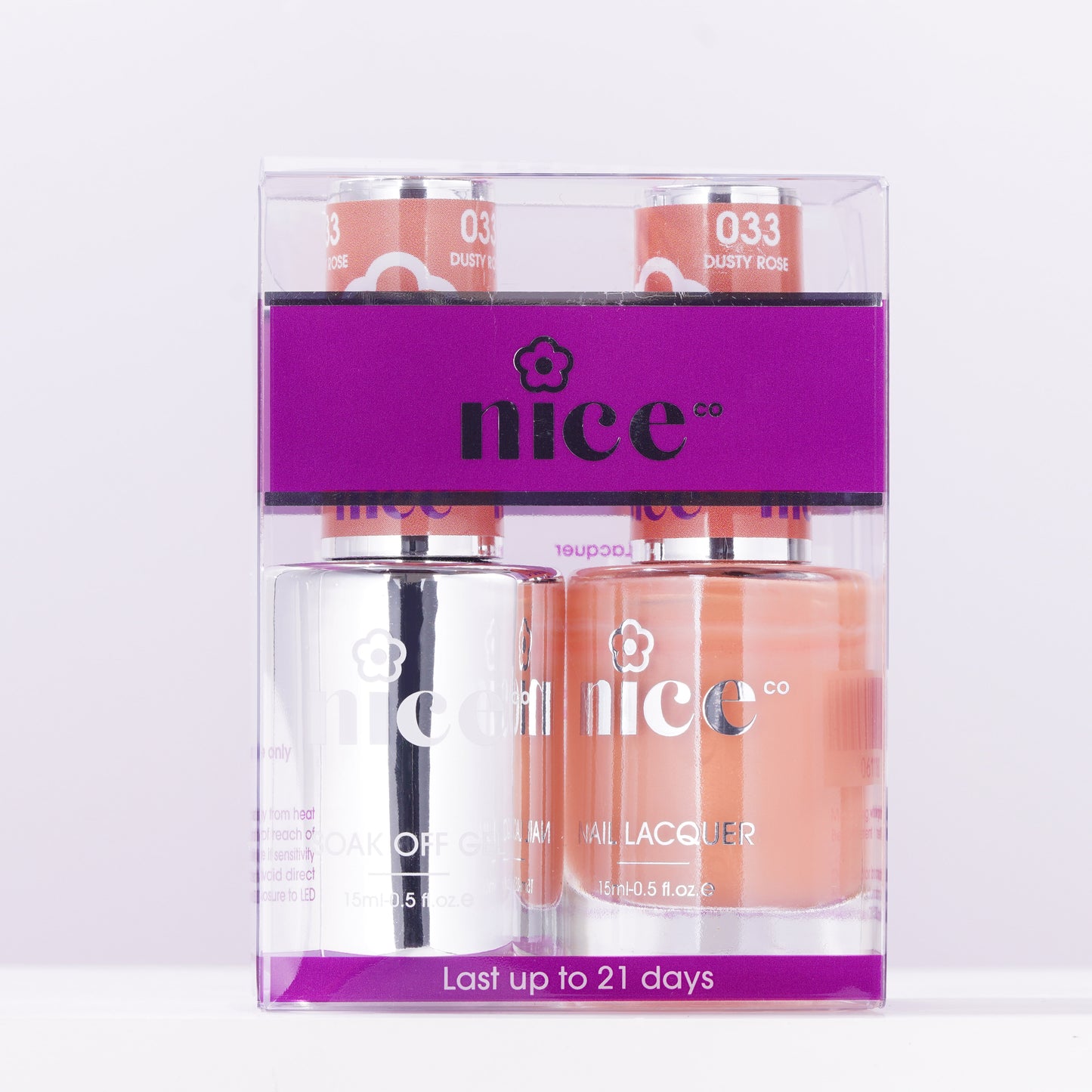Nice #33 Duo Set Soak Off Gel