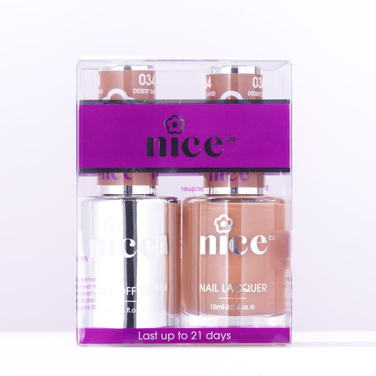 Nice #34 Duo Set Soak Off Gel