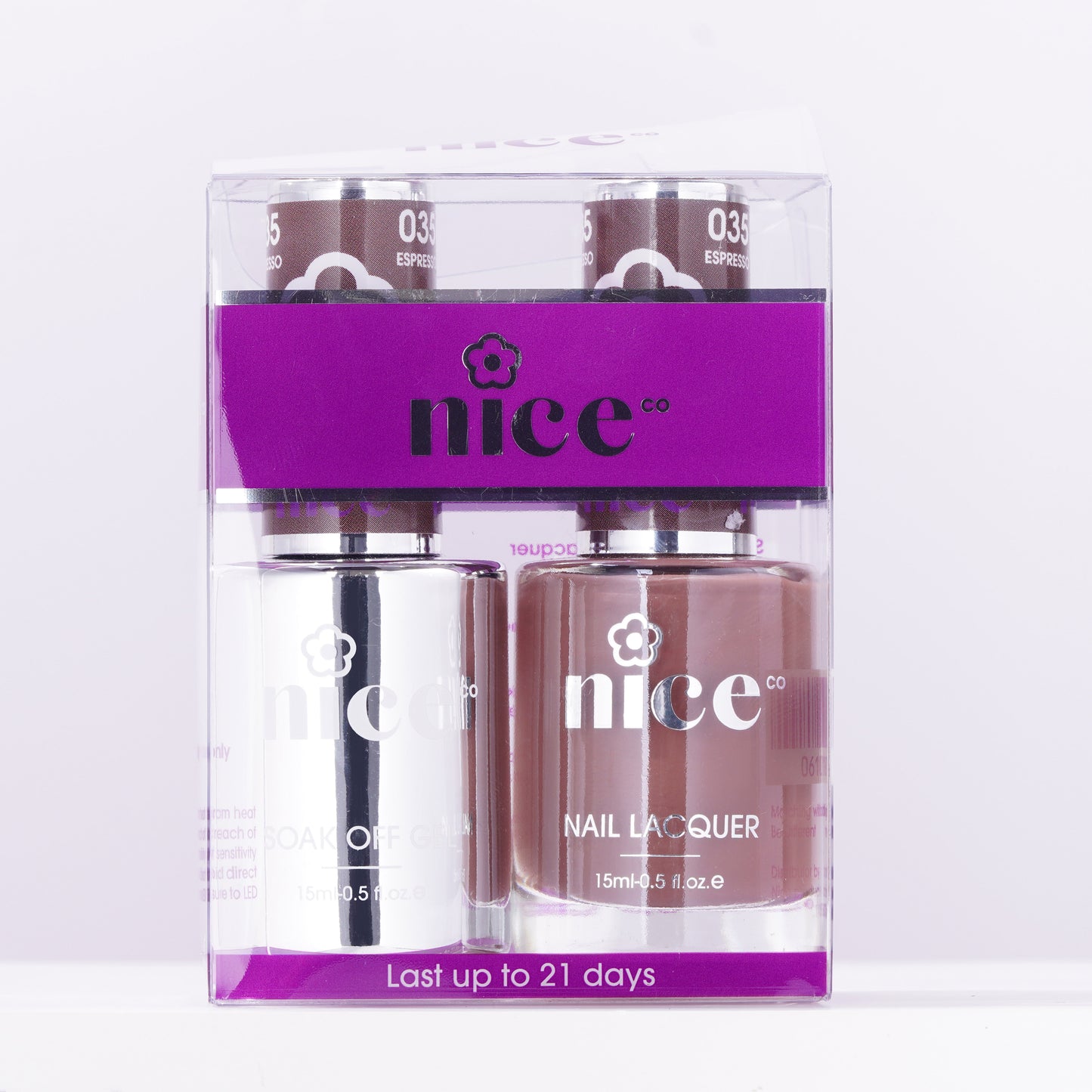 Nice #35 Duo Set Soak Off Gel