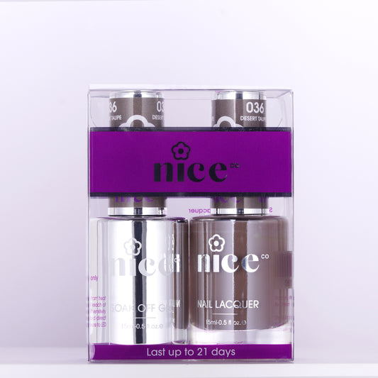 Nice #36 Duo Set Soak Off Gel