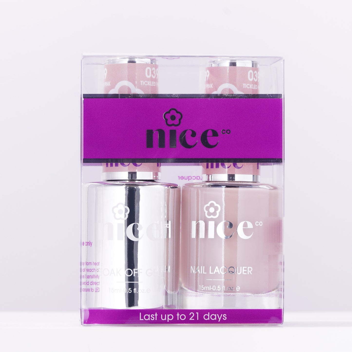 Nice #39 Duo Set Soak Off Gel