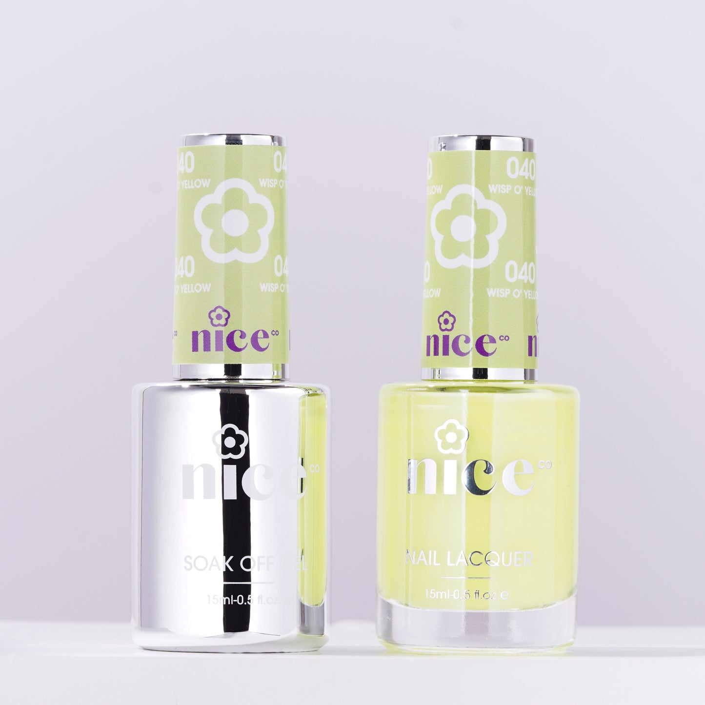 Nice #40 Duo Set Soak Off Gel