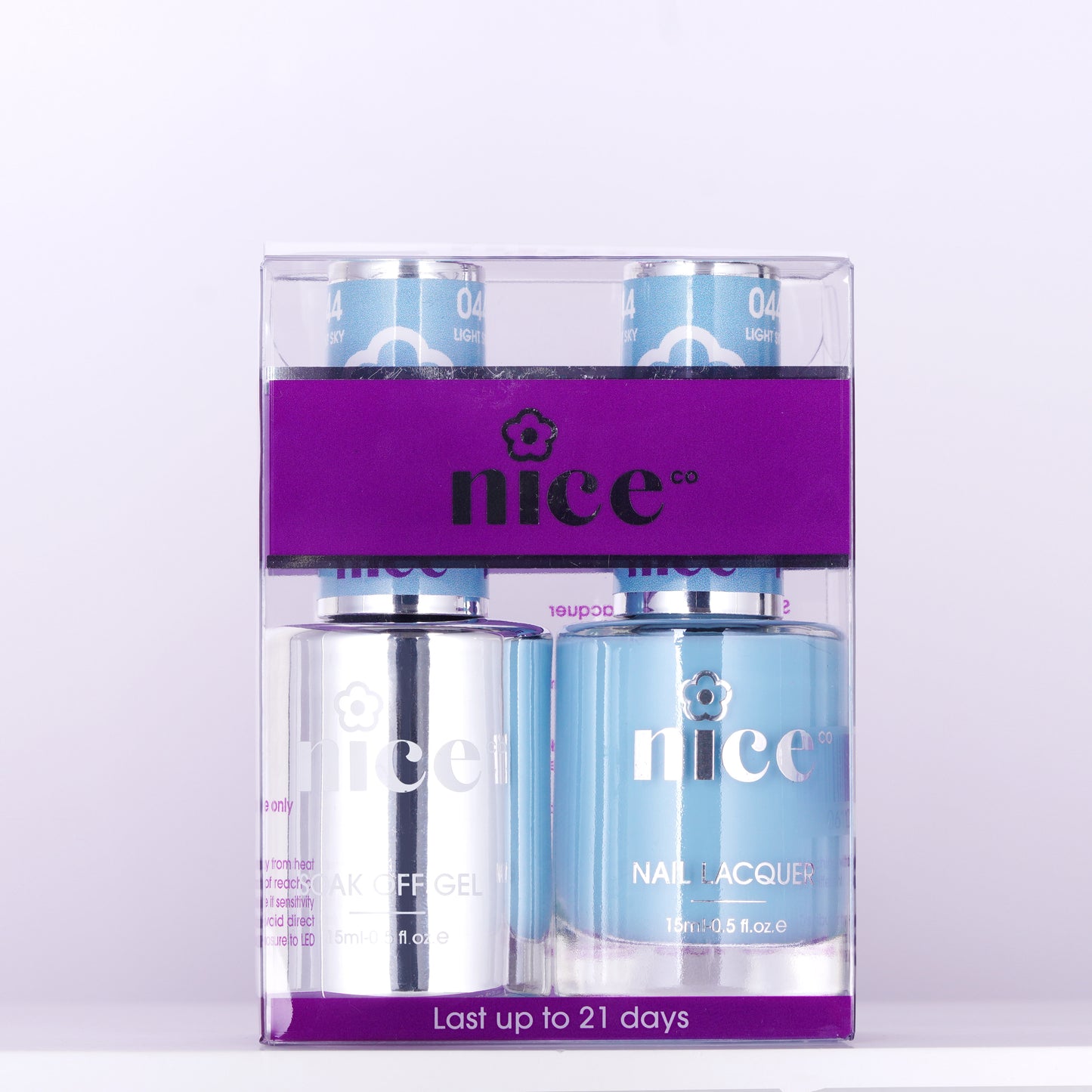 Nice #44 Duo Set Soak Off Gel