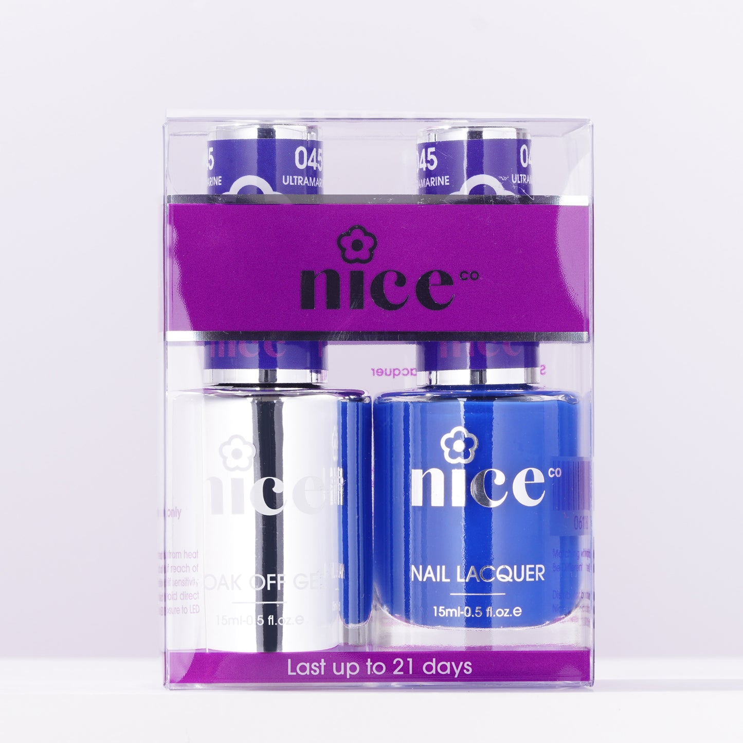 Nice #45 Duo Set Soak Off Gel