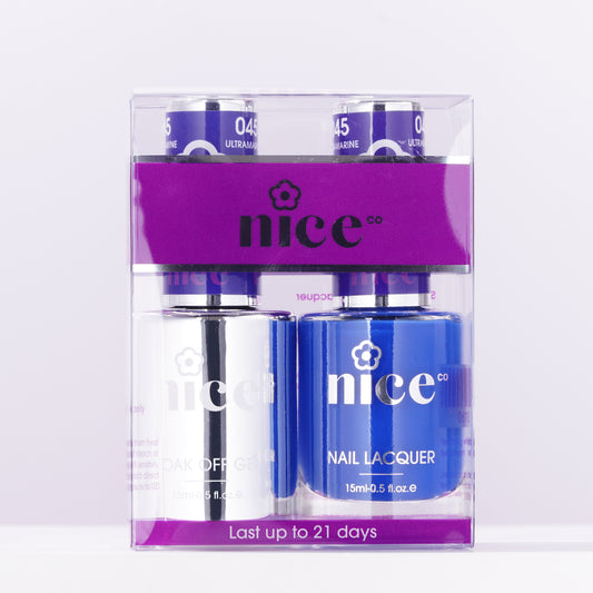 Nice #45 Duo Set Soak Off Gel