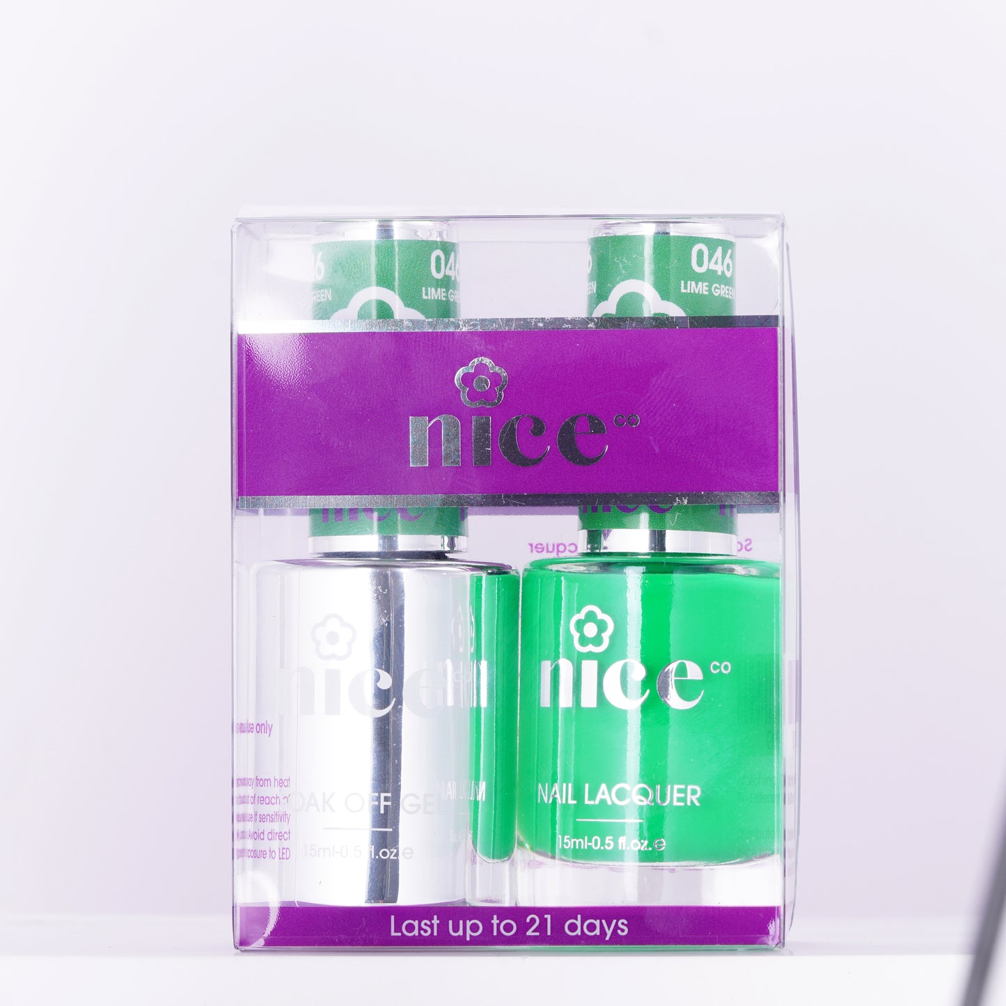 Nice #46 Duo Set Soak Off Gel