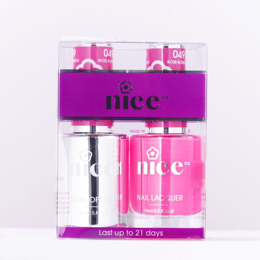 Nice #49 Duo Set Soak Off Gel