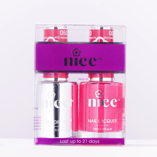 Nice #50 Duo Set Soak Off Gel