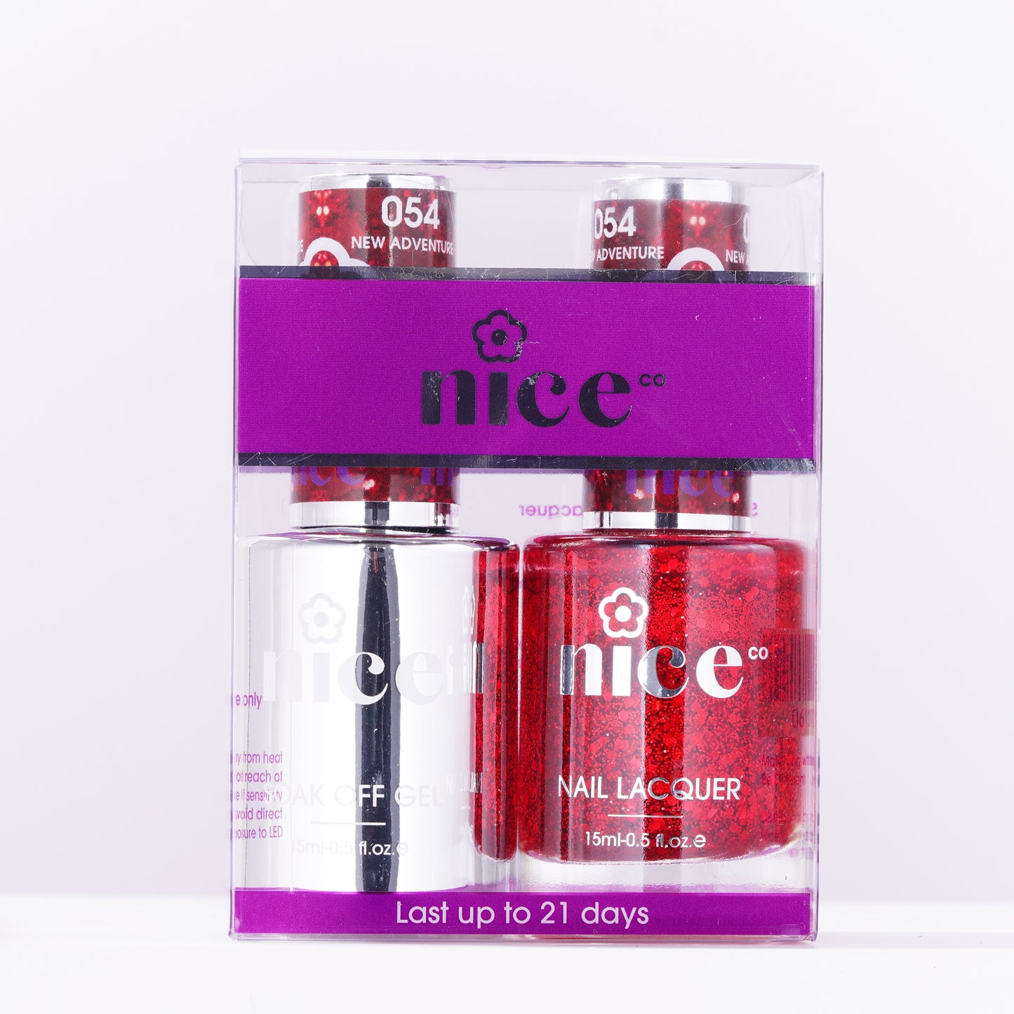 Nice #54 Duo Set Soak Off Gel