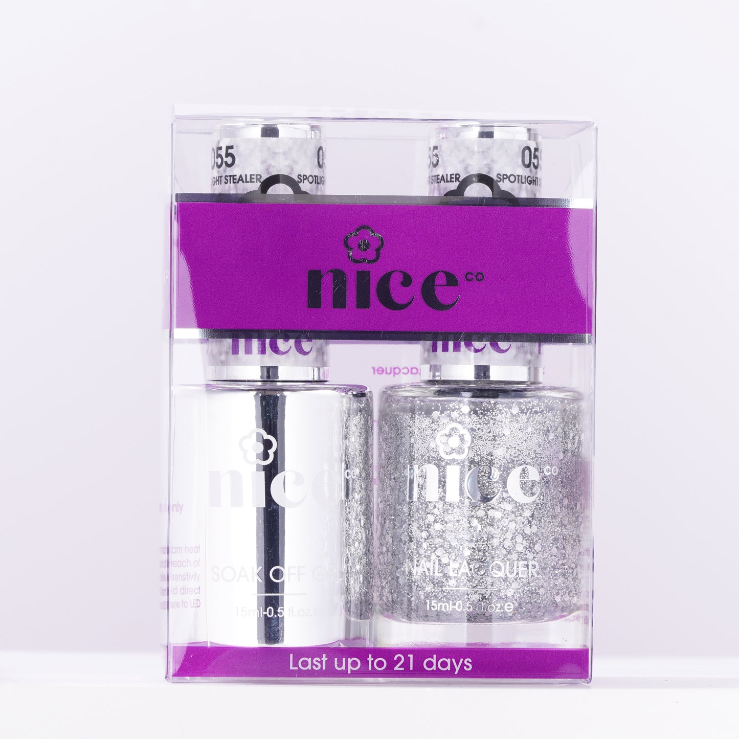 Nice #55 Duo Set Soak Off Gel