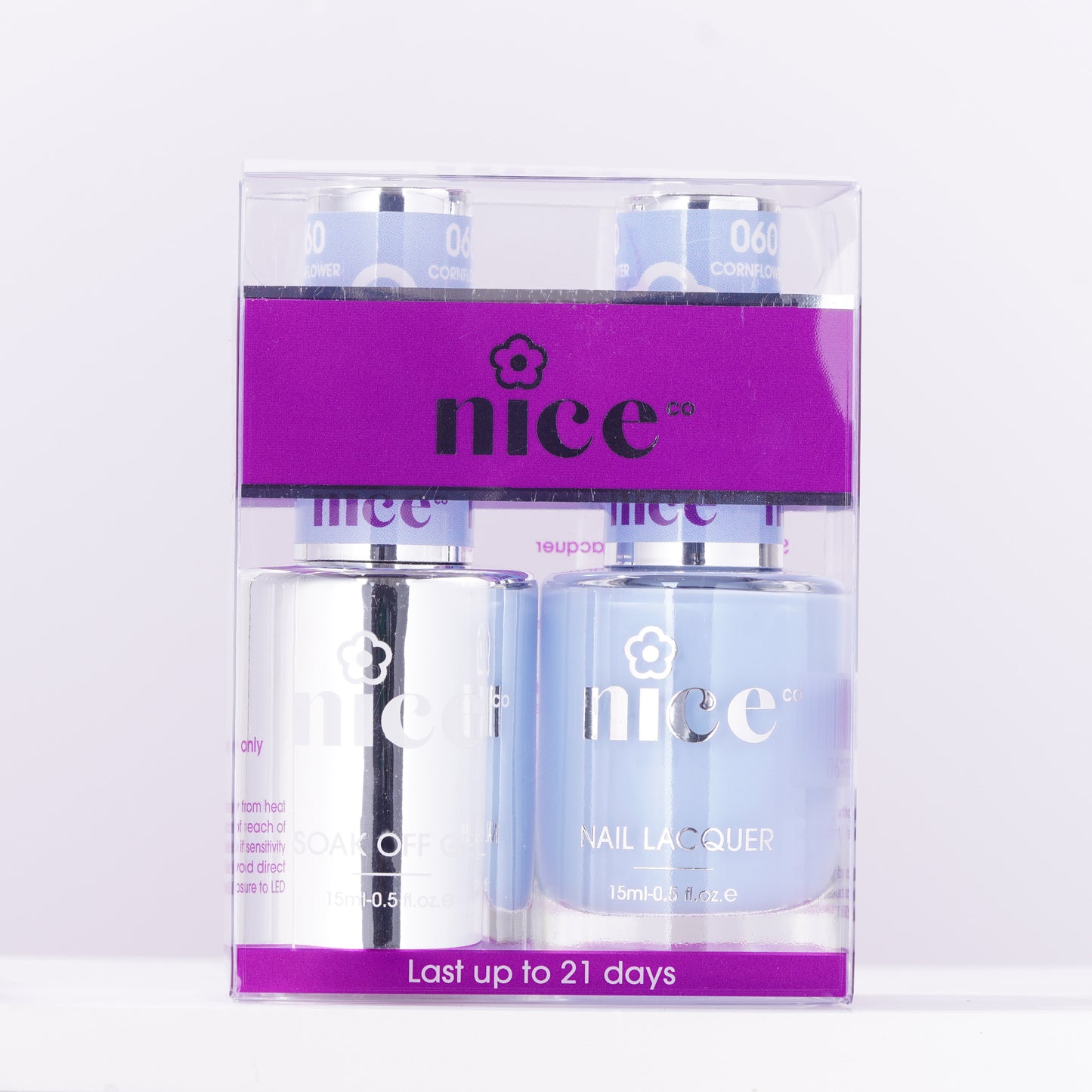 Nice #60 Duo Set Soak Off Gel