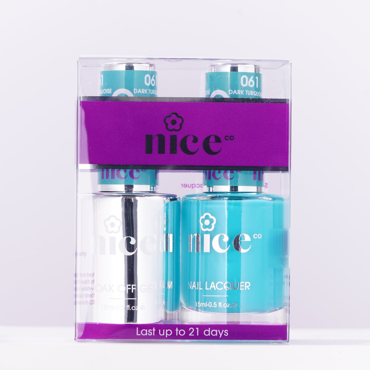 Nice #61 Duo Set Soak Off Gel