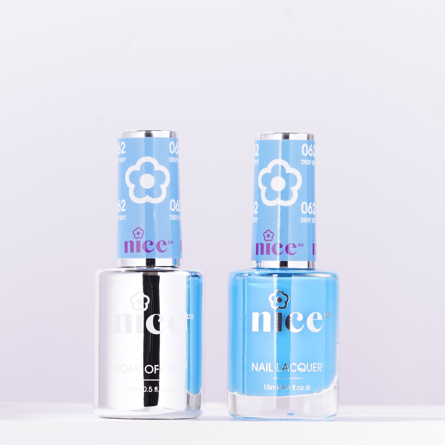 Nice #62 Duo Set Soak Off Gel