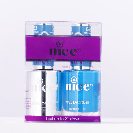 Nice #63 Duo Set Soak Off Gel