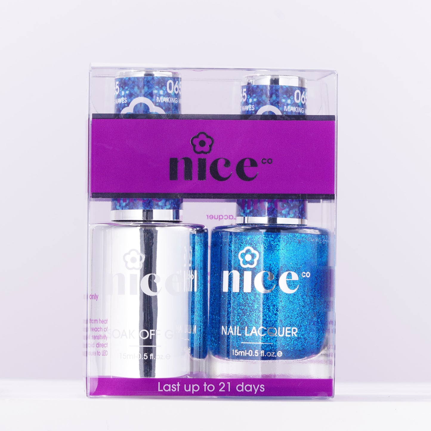 Nice #65 Duo Set Soak Off Gel