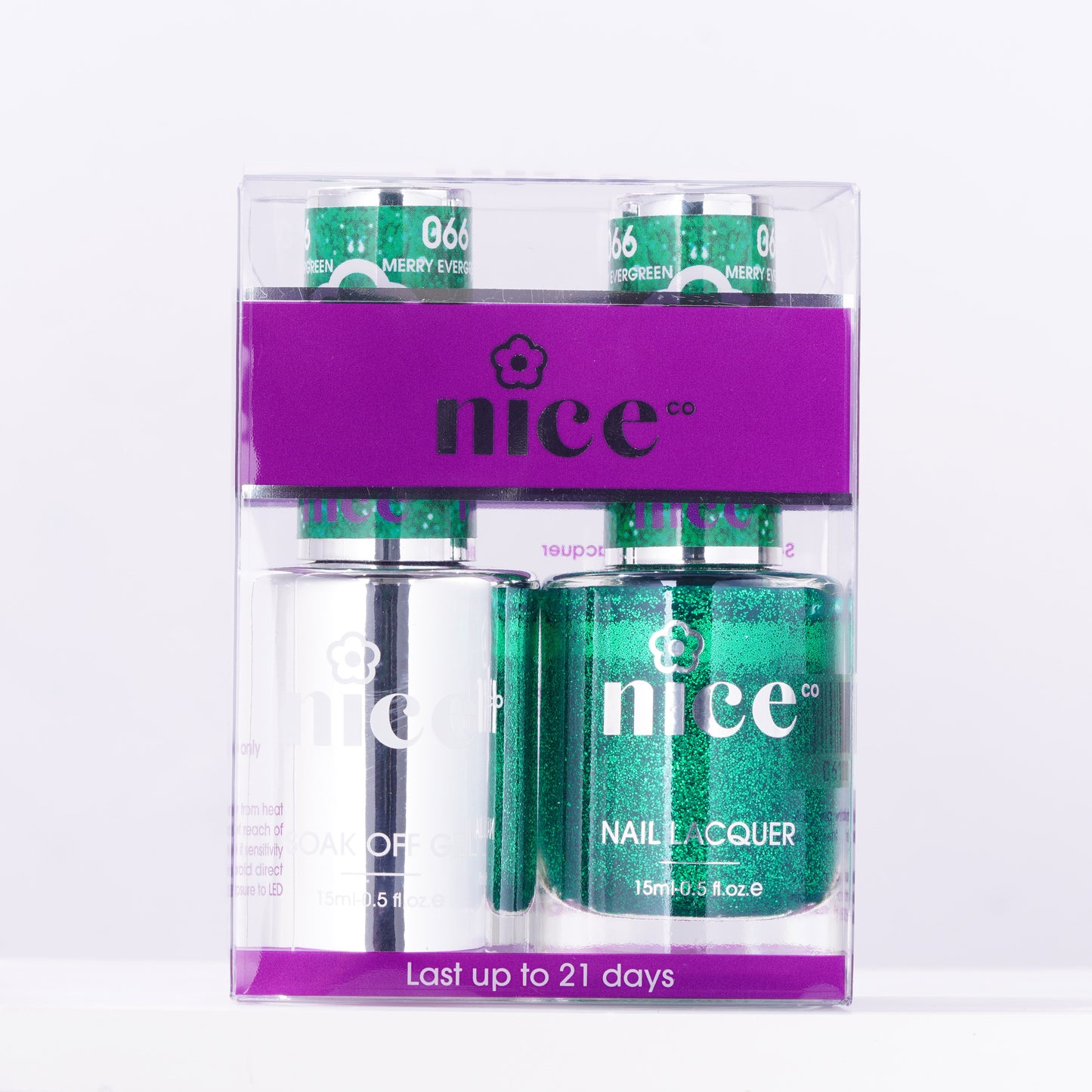 Nice #66 Duo Set Soak Off Gel