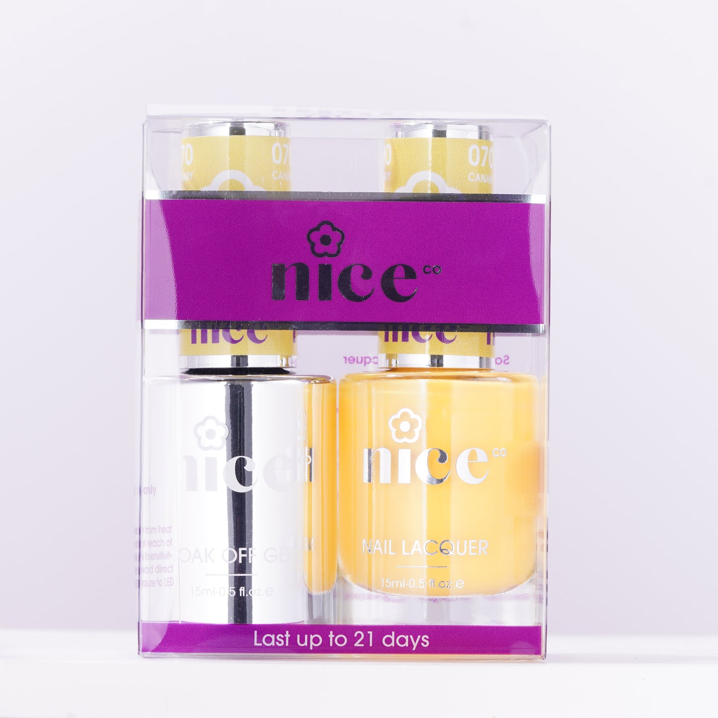 Nice #70 Duo Set Soak Off Gel