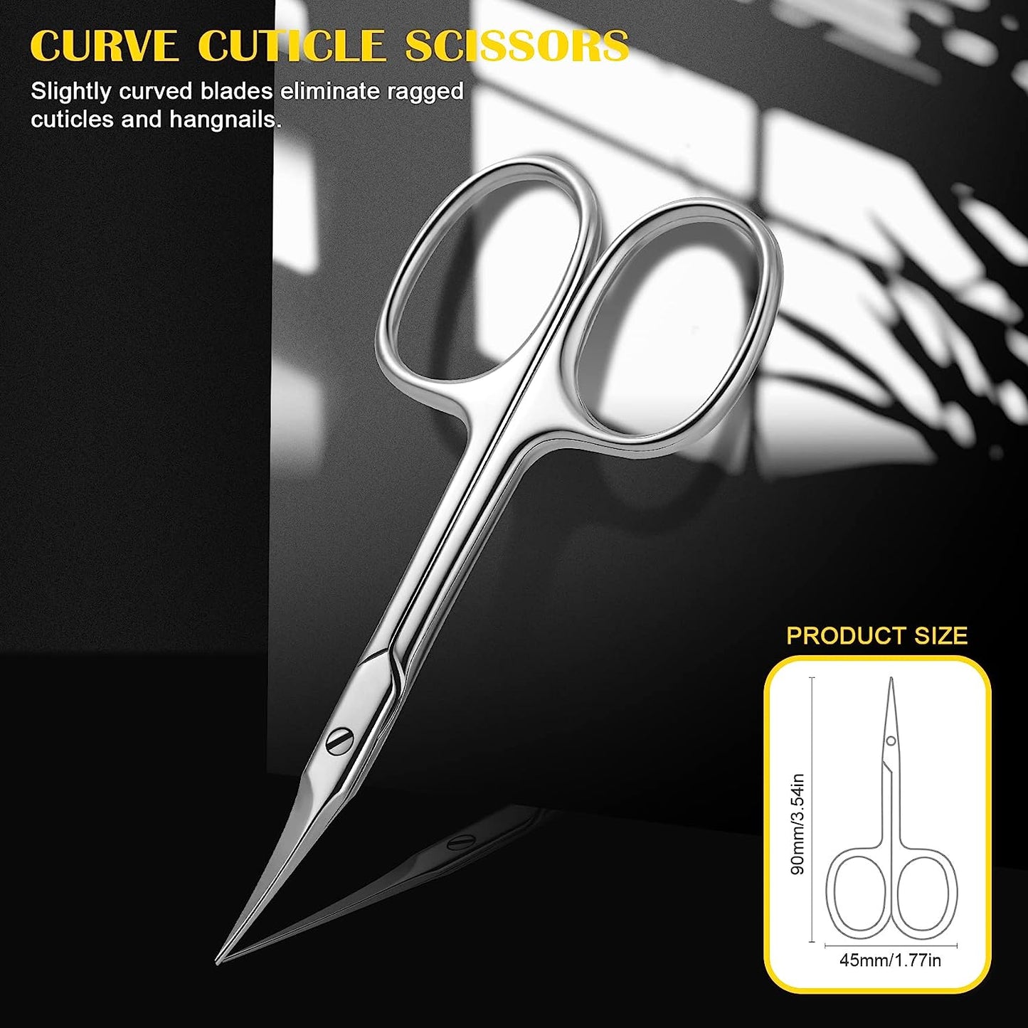 Curved Cuticle Scissors