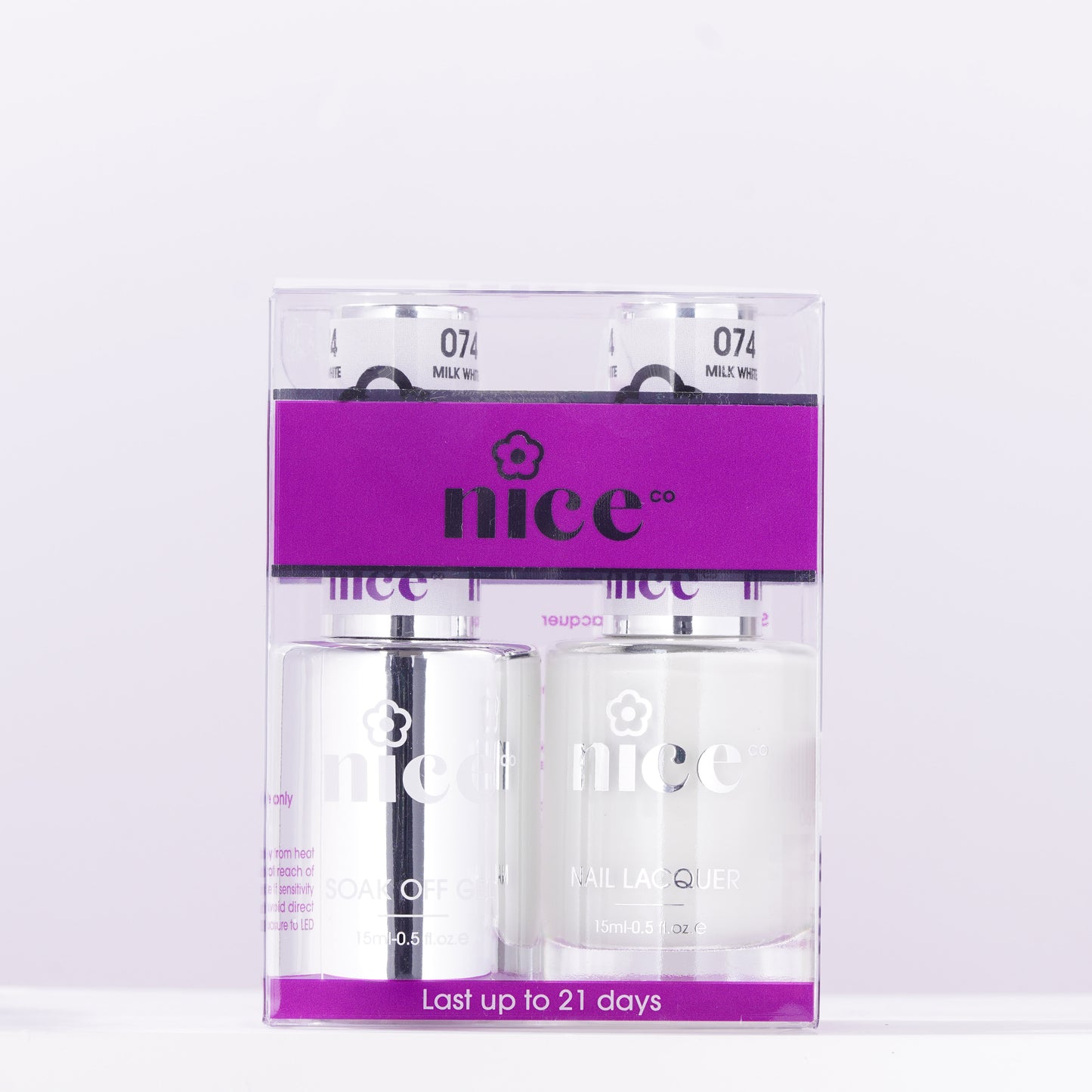 Nice #74 Duo Set Soak Off Gel