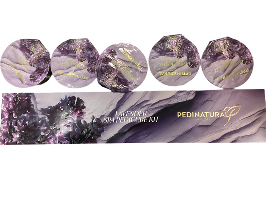 Pedinatural 5 Step Lavender Spa Pedicure Kit