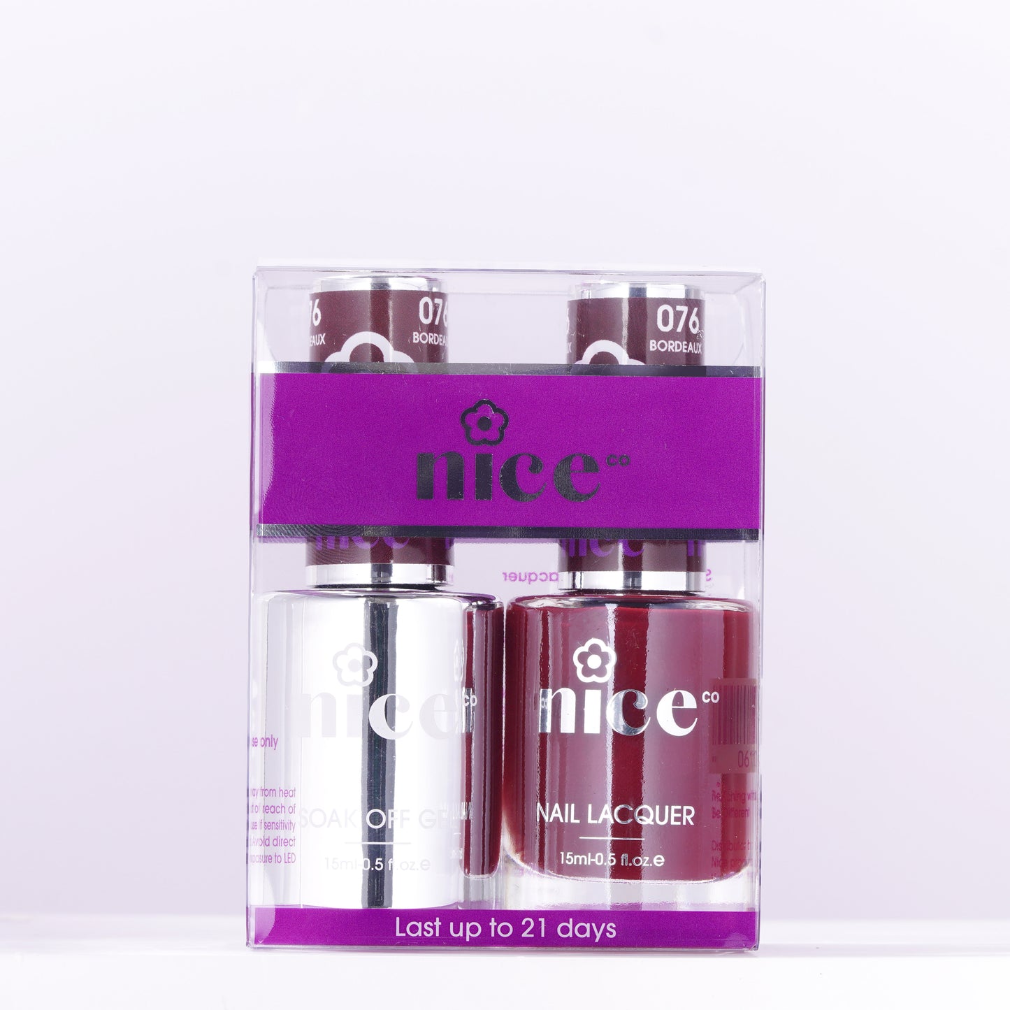 Nice #76 Duo Set Soak Off Gel