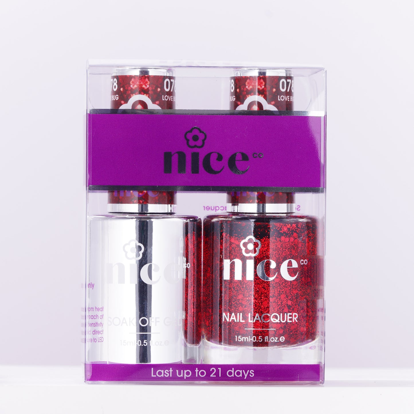 Nice #78 Duo Set Soak Off Gel