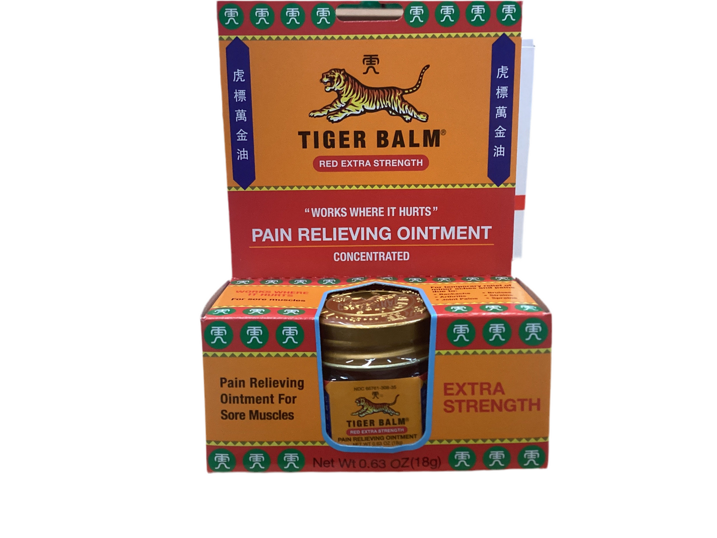 Tiger Balm Pain Relieving Extra Strength