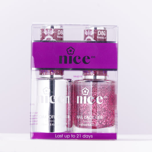 Nice #80 Duo Set Soak Off Gel
