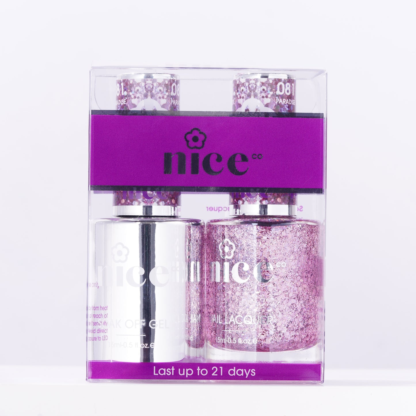 Nice #81 Duo Set Soak Off Gel