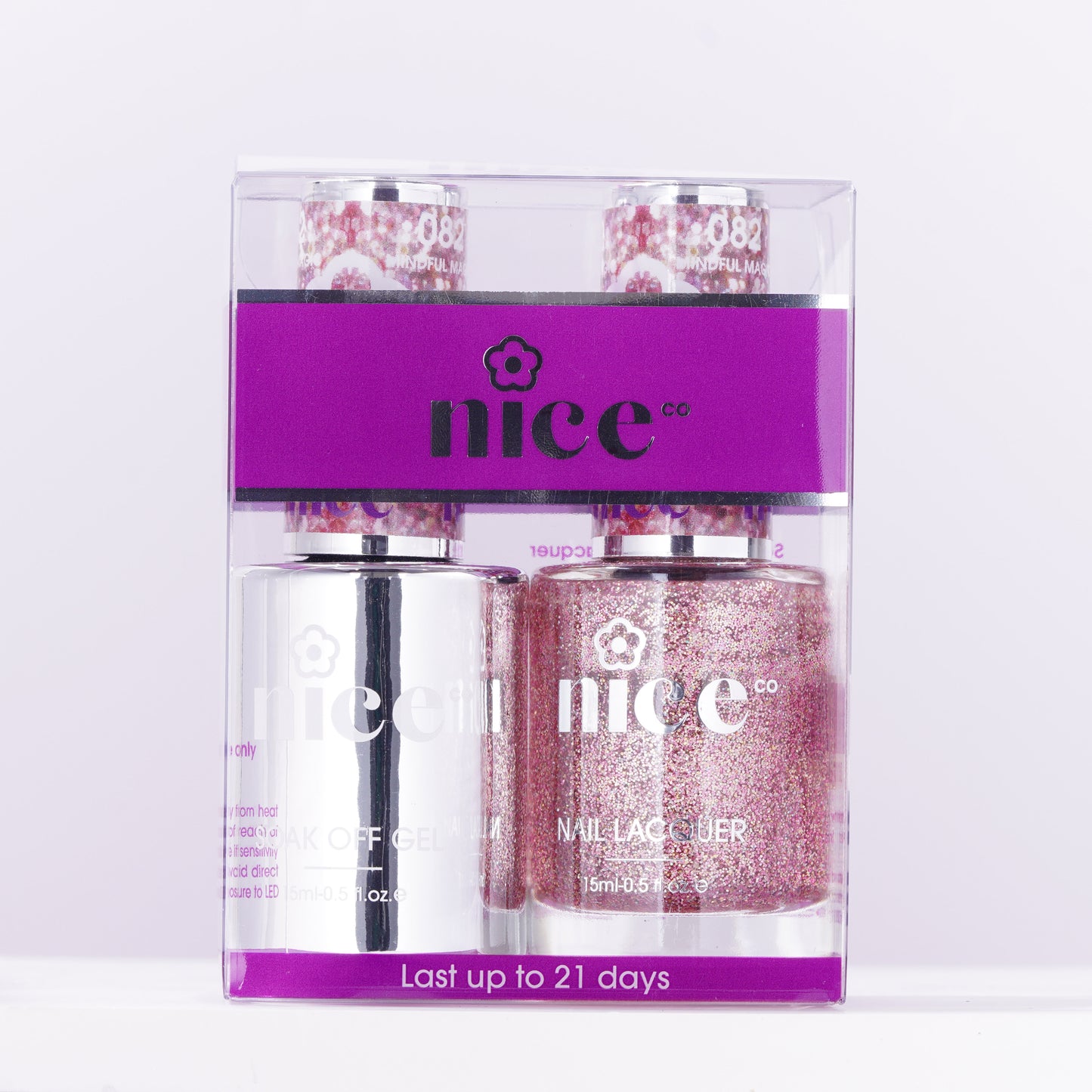 Nice #82 Duo Set Soak Off Gel
