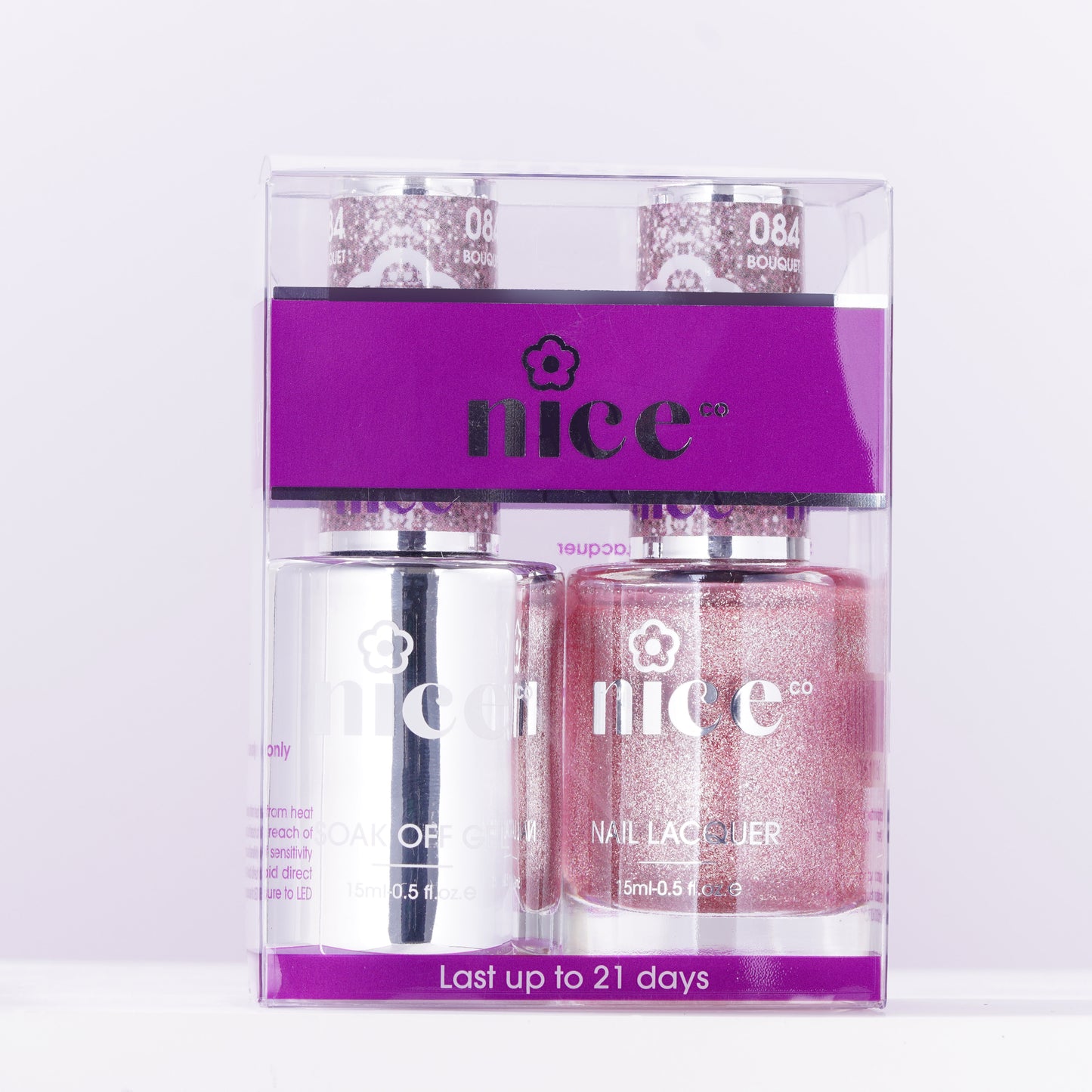 Nice #84 Duo Set Soak Off Gel