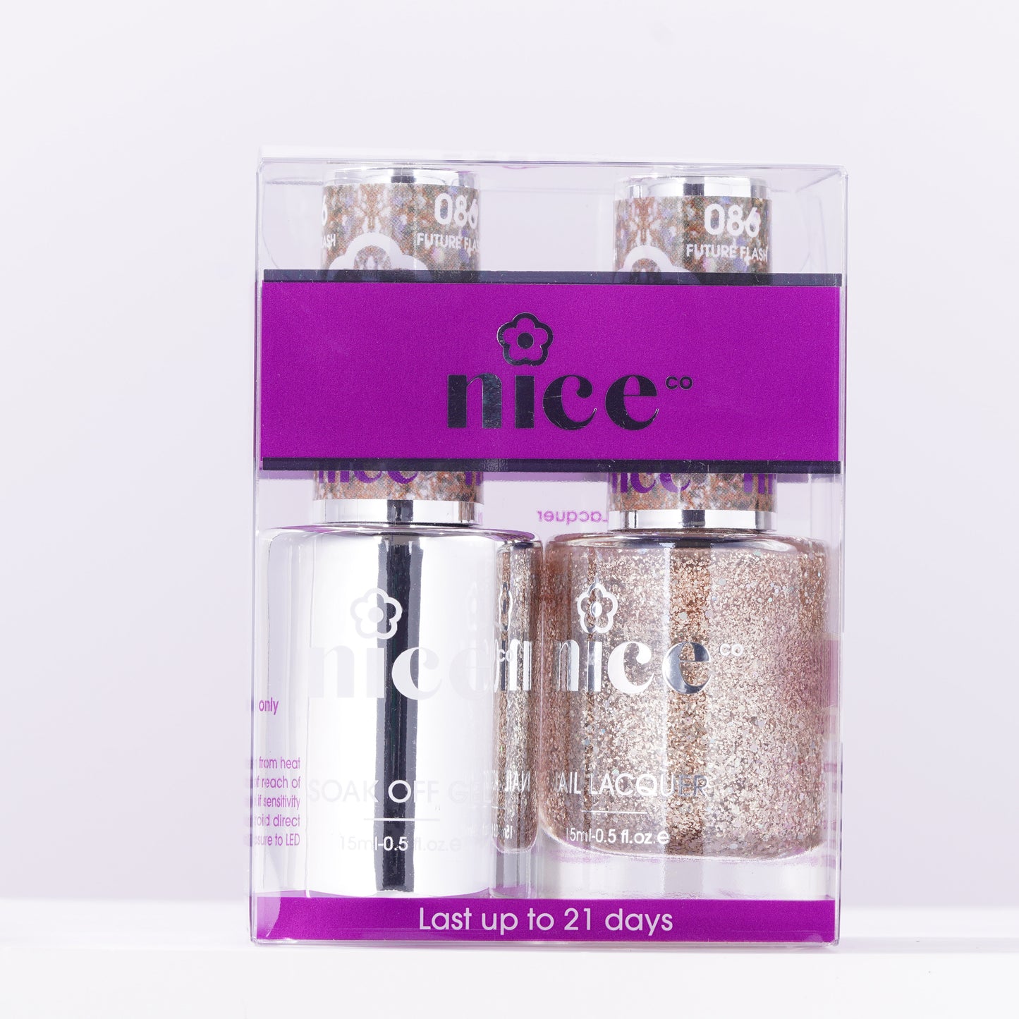 Nice #86 Duo Set Soak Off Gel