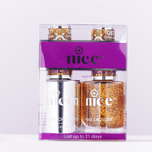 Nice #87 Duo Set Soak Off Gel