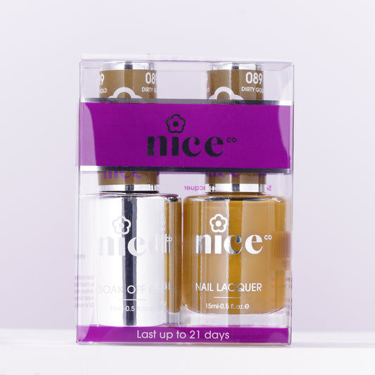 Nice #89 Duo Set Soak Off Gel